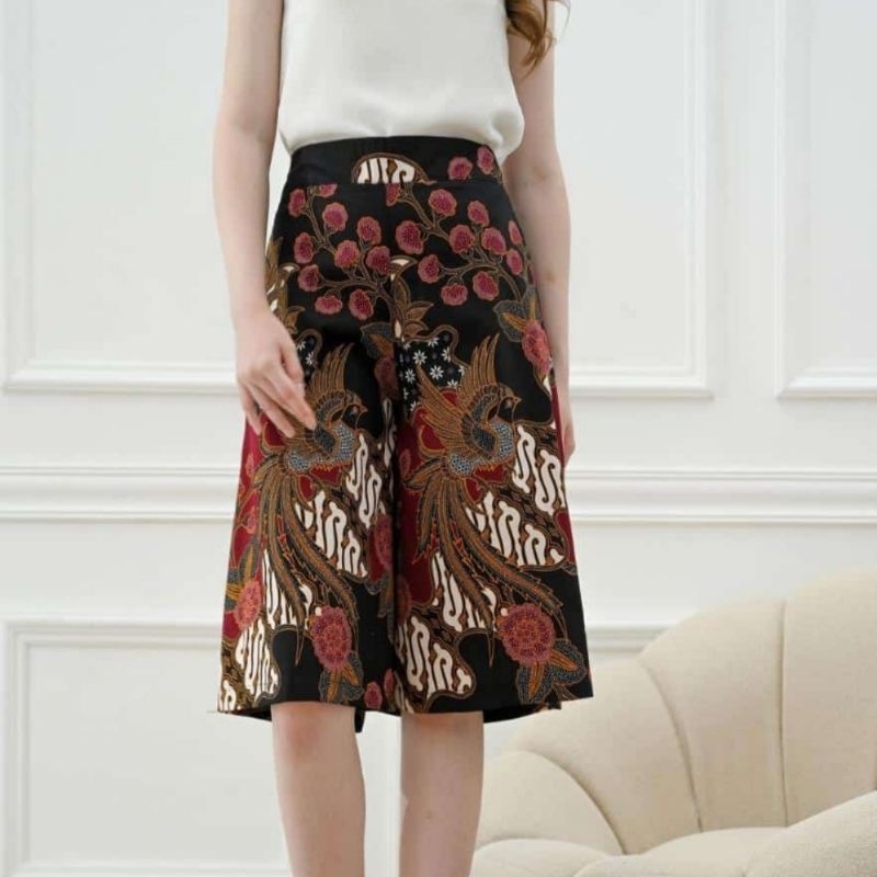 Celana kulot batik 7/8 Celana batik Ukuran XL wanita CB-01