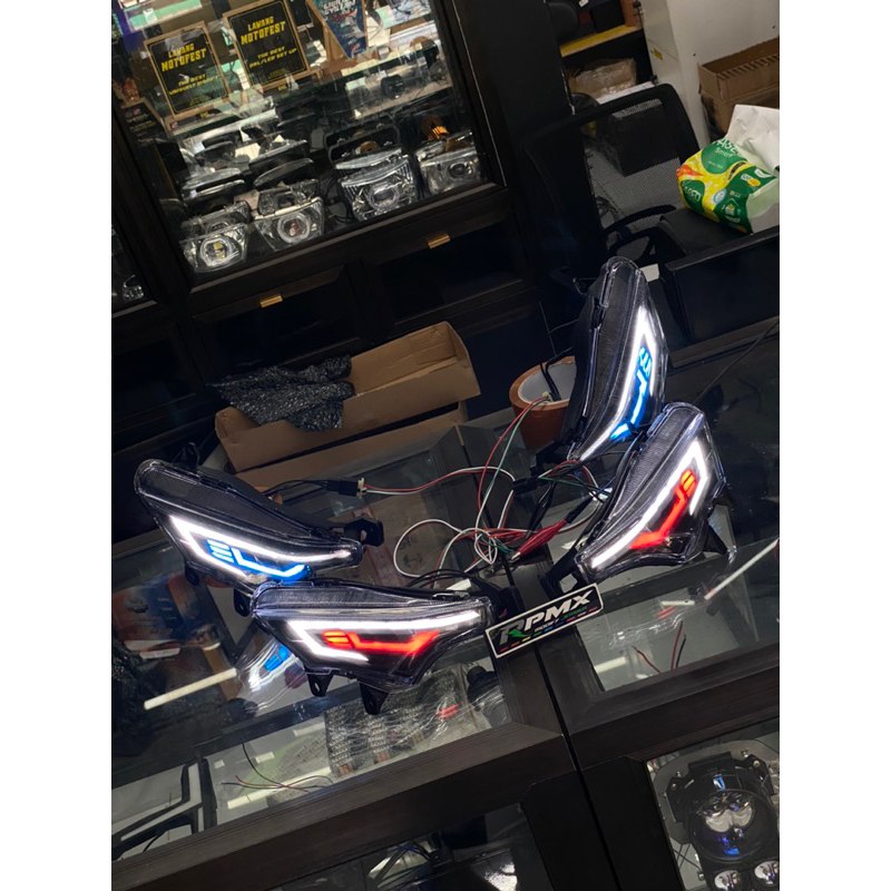 SEIN DEPAN SUPRA X 125 CUSTOM LAZY EYE