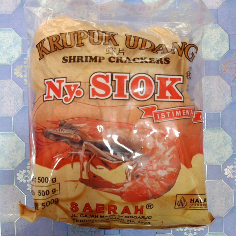 

Ny siok krupuk udang oval stik