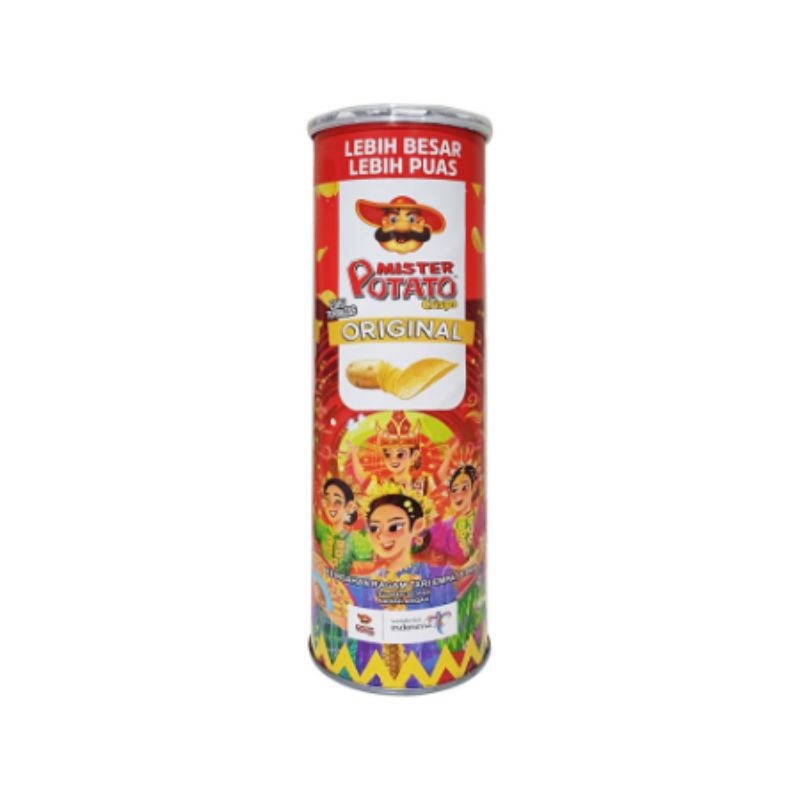 

Mister Kentang Keripik Kentang Original Kaleng 106 g
