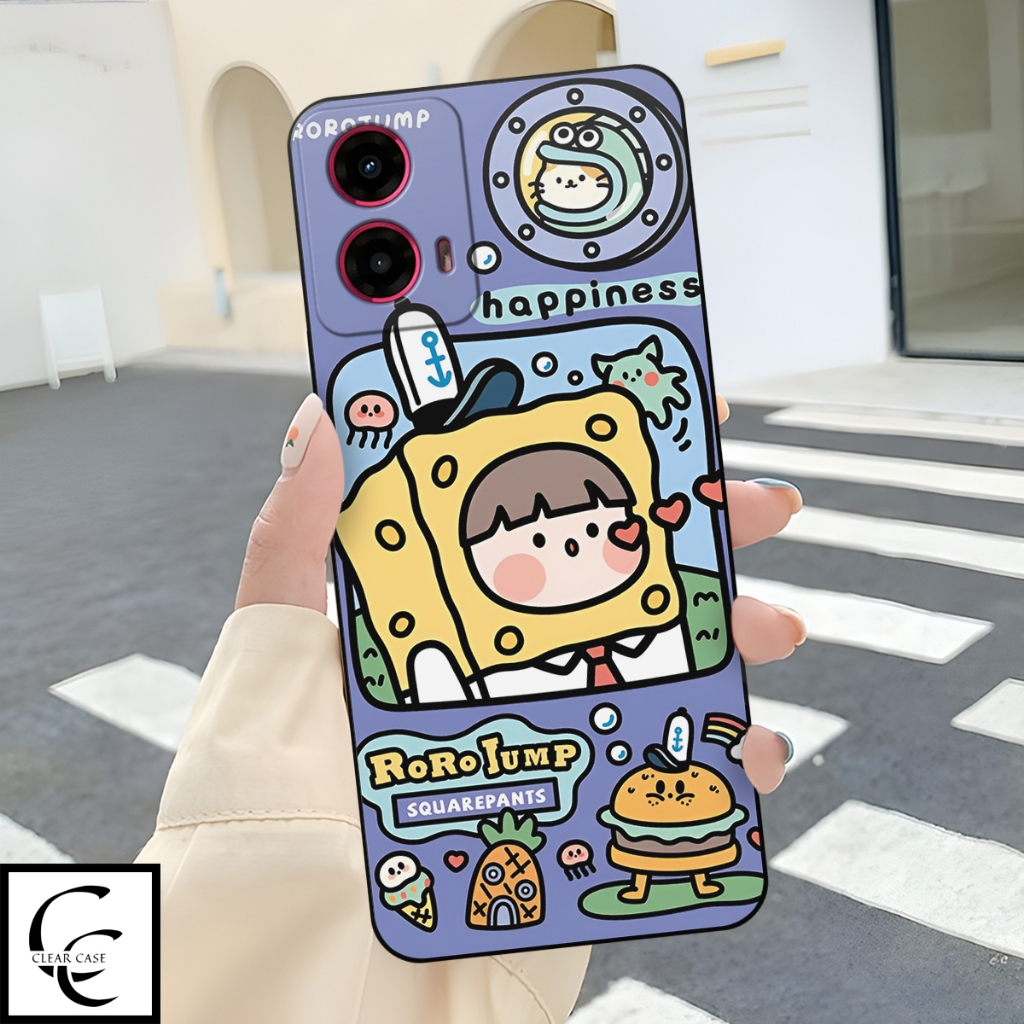 Softcase Handphone Motorola G45 Terbaru 2025 Motif Lucu | Case Motorola G45 Terbaru | Pelindung HP M