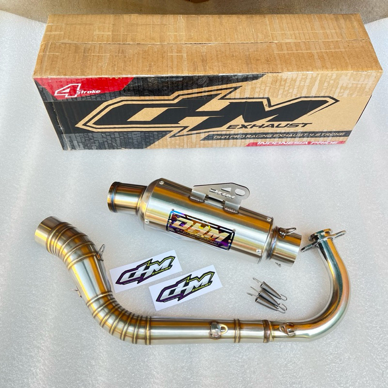 Knalpot Beat Karbu Beat Esp/ Fi 130cc Inlet 50 Original DHM Racing Exhaust
