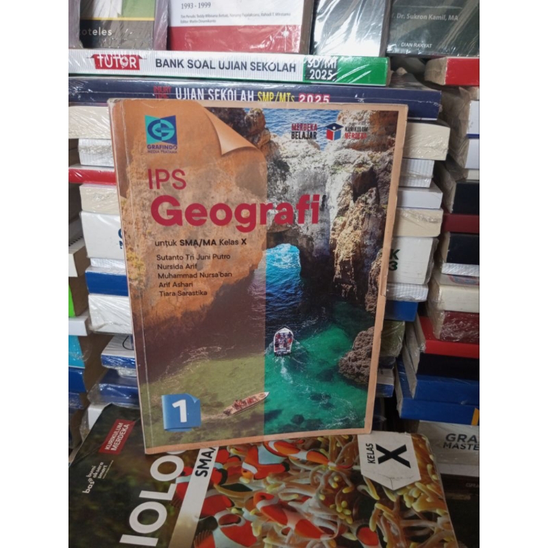 BUKU IPS GEOGRAFI KELAS 10 SMA KURIKULUM MERDEKA GRAFINDO