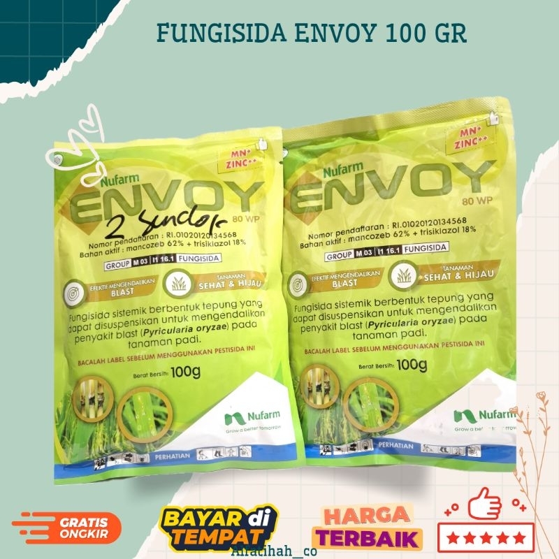 (LANGSUNG KIRIM) FUNGISIDA ENVOY 80 WP