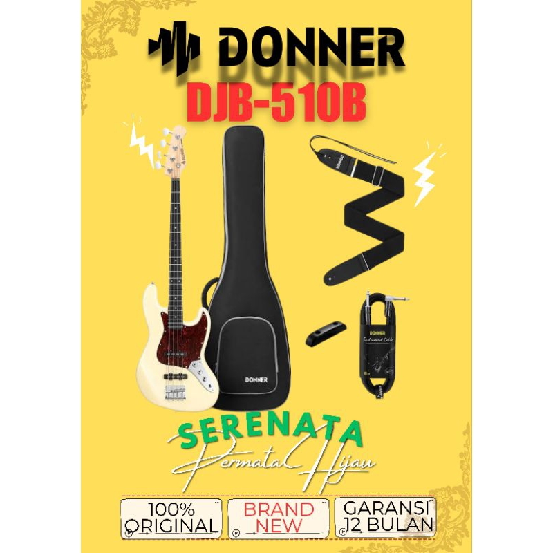 Donner DJB 510B Guitar Bass Elektrik