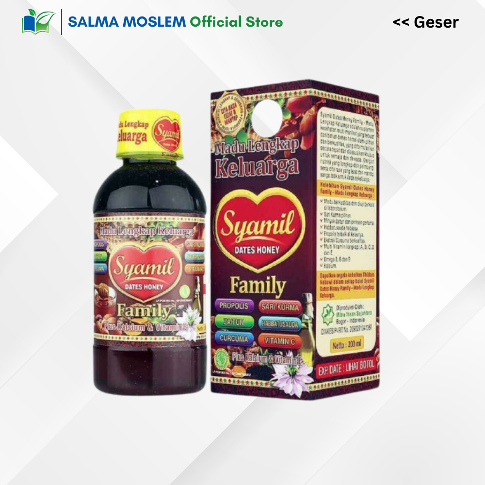 

Syamil dates honey family 200ml | OBAT HERBAL ORIGINAL 100% ASLI LANGSUNG DARI PRODUSEN