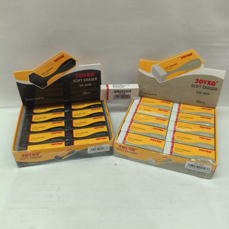 

PENGHAPUS JOYKO SOFT ERASER BESAR / pcs