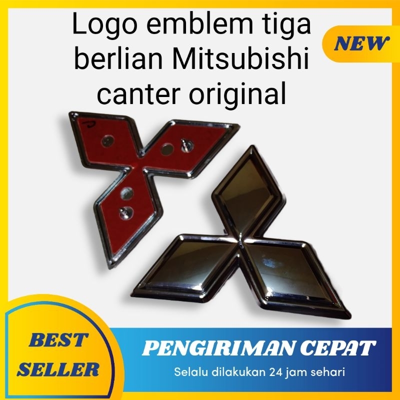 Logo emblem MITSUBISHI CANTER ORIGINAL