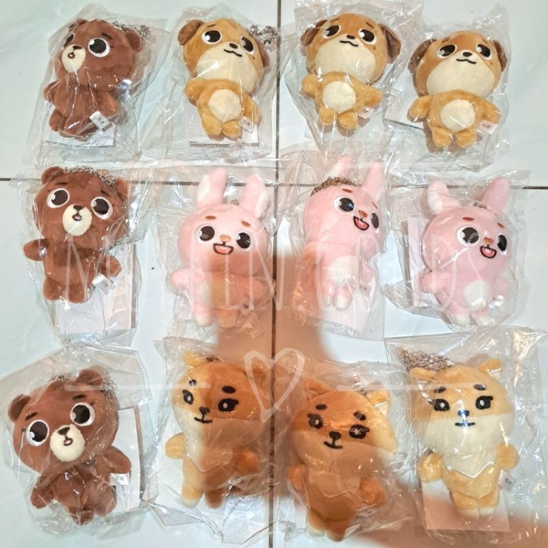[READY EARLY MEI] OFFICIAL Day6 Denimalz Petit Mini Plush Busan & Bag Charm Japan Forever Young MERC