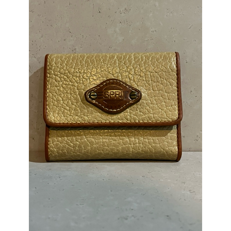 Preloved Dompet Lipat Wanita Esprit Original Kulit asli