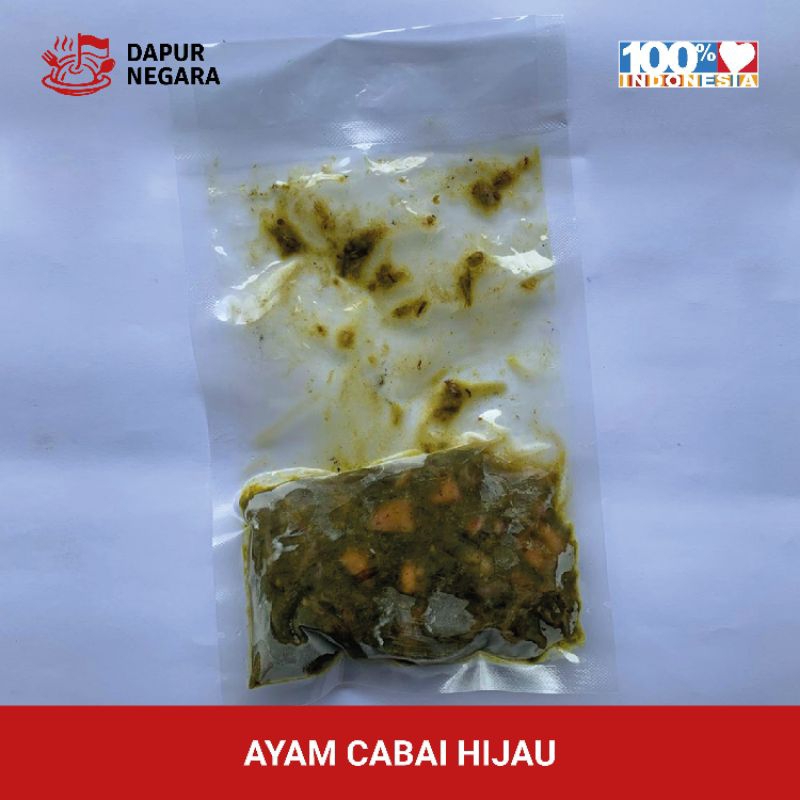 

Ayam cabe hijau 100gram