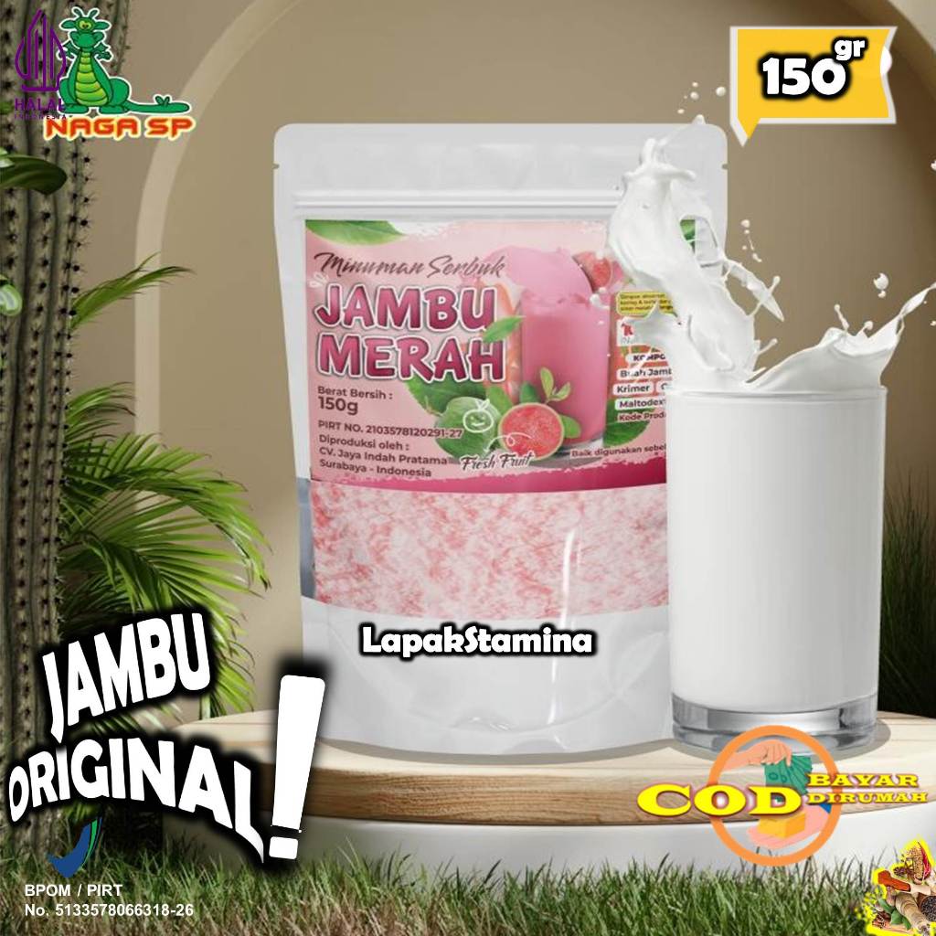 

Ekstrak Sari Jambu Merah 100% Original