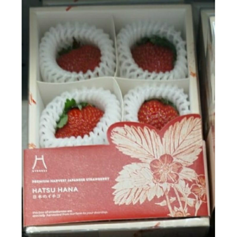 

strawberry hatsu hana jepang 250gr