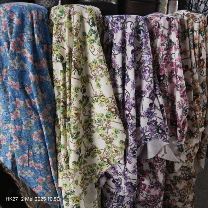 HARGA/0,5 M | KAIN JAGUAR MOTIF / KAIN JAGUARD EMBOSS TIMBUL / BAHAN JAGUAR STRETCH / BAHAN GARMENT