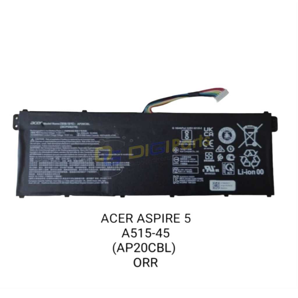 Baterai Laptop Acer Aspire 7 A715-42G AP20CBL