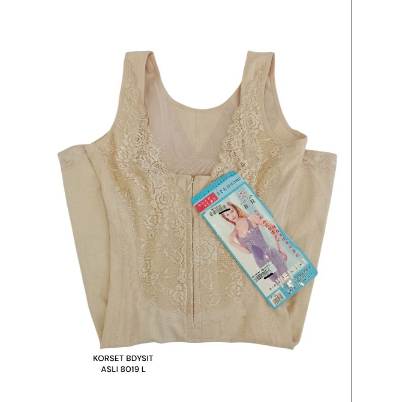 ￼KORSET BODYSUIT WEISILI 8019 L/XXL / KORSET BADAN / BODYSUIT SHAPER / FULL BODY SLIMMING / FULL BOD