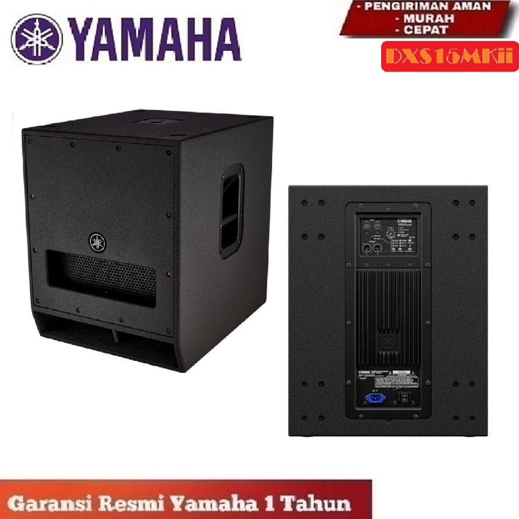 YAMAHA DXS15MKii SUBWOOFER AKTIF POWERED / DXS15 MKii / DXS 15 MKii