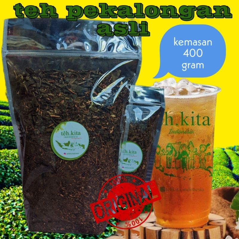 

teh kita teh jadoel khas pekalongan kemasan 400 gram