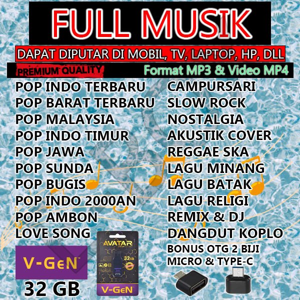 FLASHDISK V-9EN 32GB || FLASHDISK BUAT MOBIL || FLASHDISK BUAT SPEAKER || FLASHDISK BUAT TV || FLASH