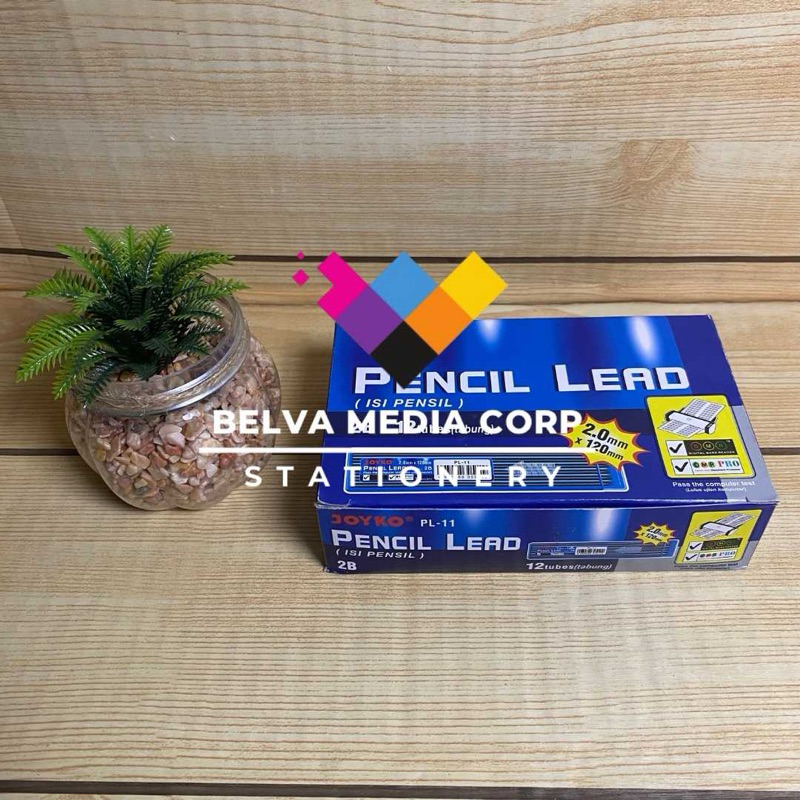 

1 PACK/DUS (12 Pcs) ISI PENSIL MEKANIK JOYKO PASS THE COMPUTER/ 2.0M X 120mm