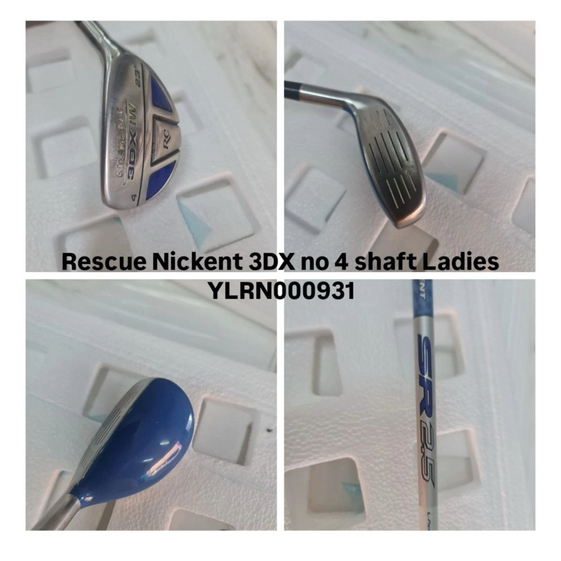 Stik golf Rescue Nickent 3DX no 4  Shaft Ladies   Bekas second  100%