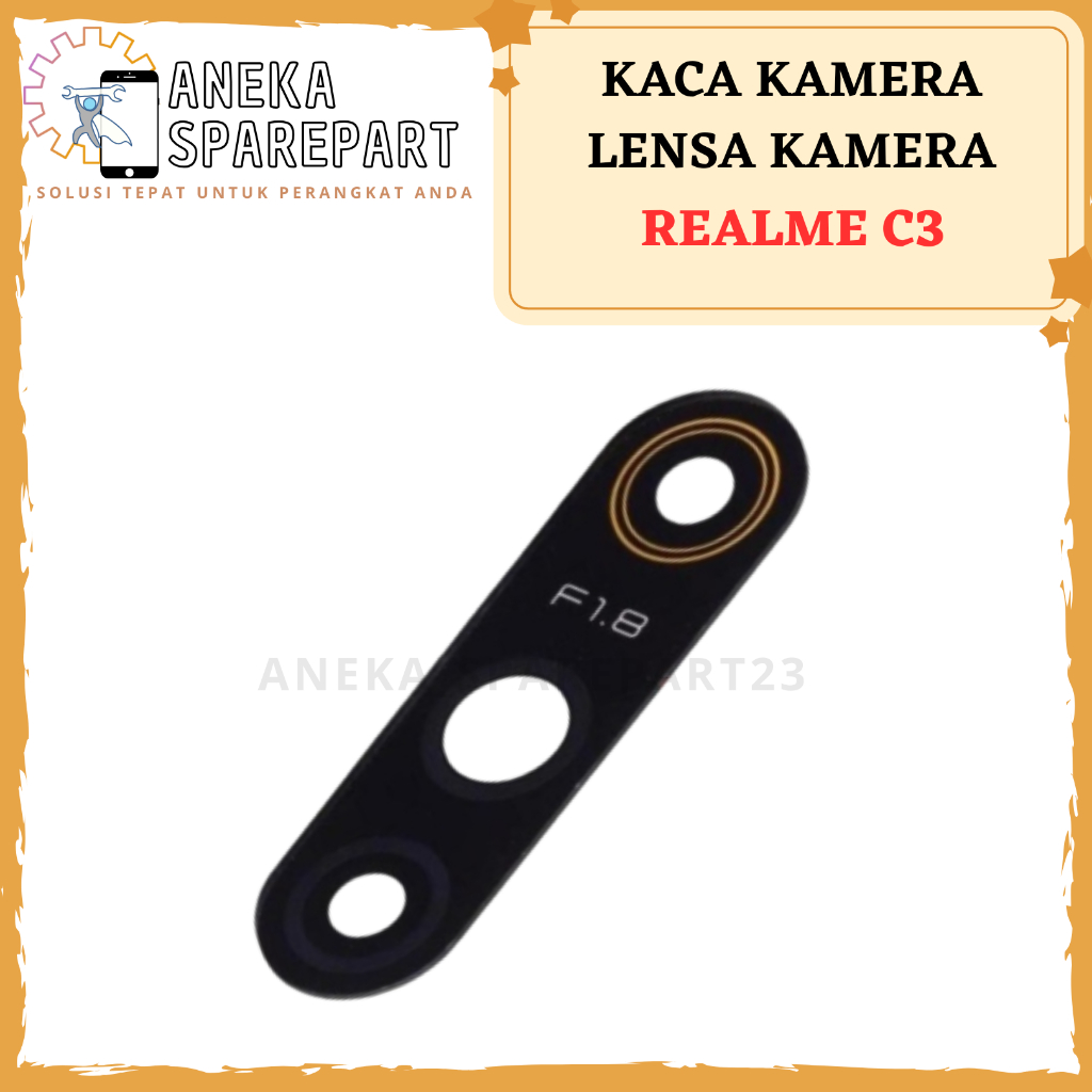 KACA KAMERA REALME C3 - LENSA KAMERA BELAKANG REALME C3