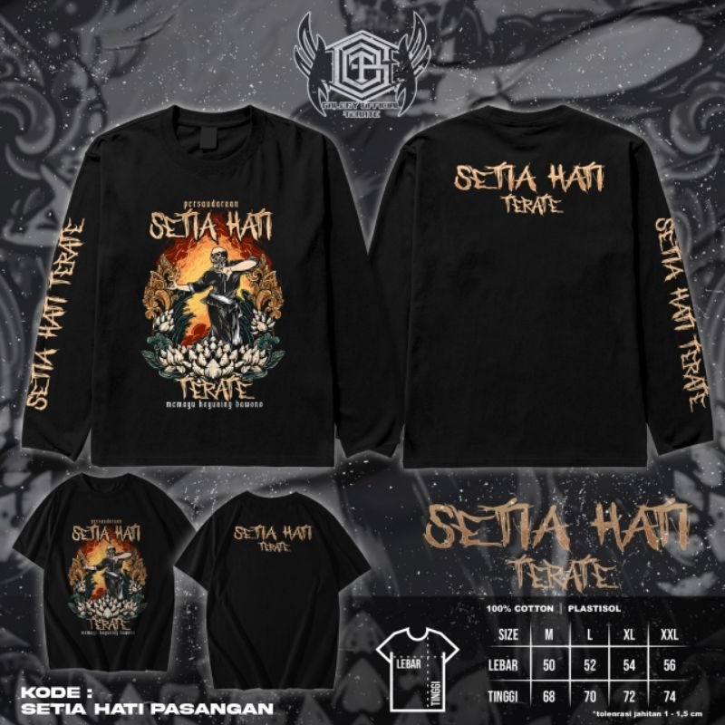 KAOS SETIA HATI TERATE KAOS PSHT KEKINIAN KAOS SH TERATE LENGAN PANJANG KAOS SH TERATE TERLARIS