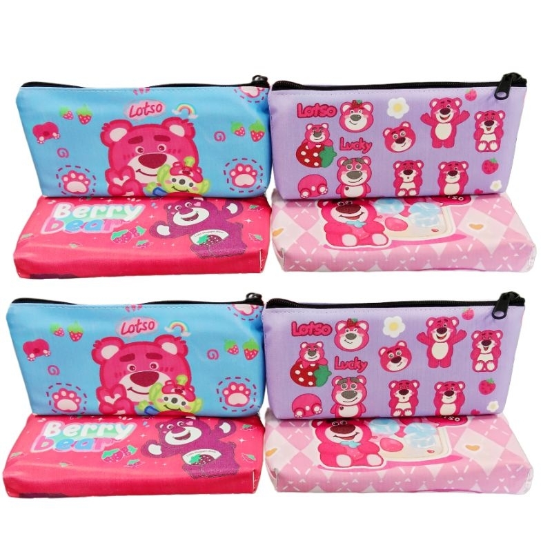 

Pencil Case Karakter Lucu Karakter Lotso | Pouch make up Lotso