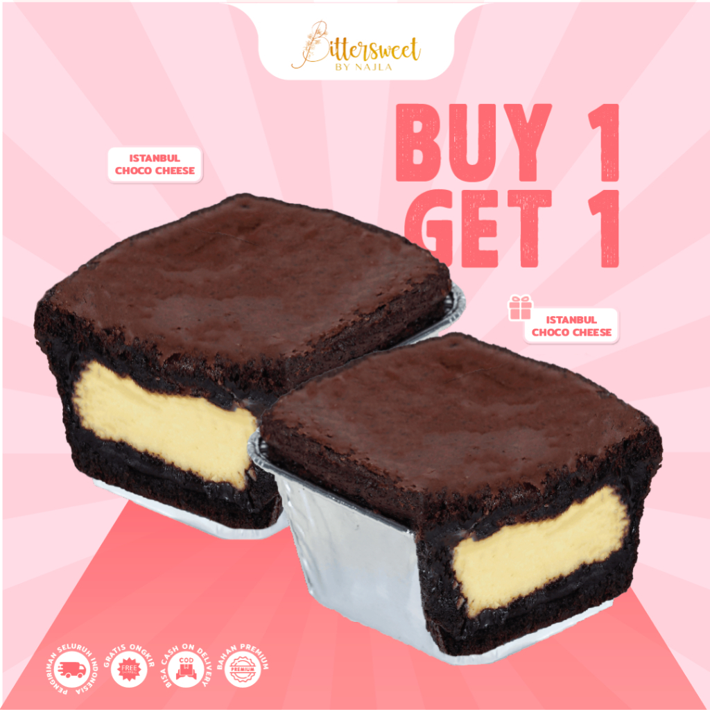 

NEW LAUNCH ( Buy 1 Get 1 ) Istanbul Choco Cheese [ Best Deal ]