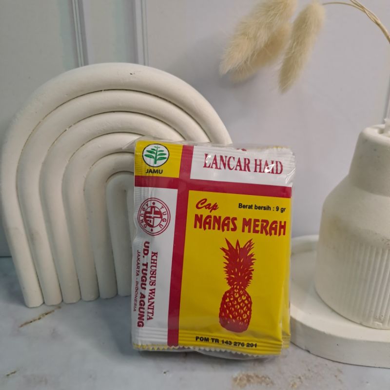 

Jamu Nanas Merah Lancar Haid - Khusus Wanita Melancarkan Haid dan Sakit Perut/Terlambat Bulan