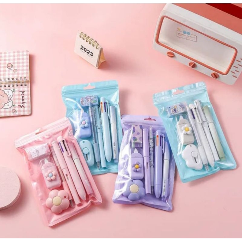 

Study Kit Estetik | Paket Alat Tulis Lengkap untuk Belajar & Journaling