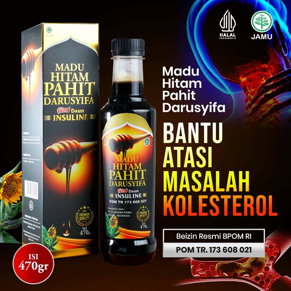 

Madu Hitam Pahit Insuline Darusyifa Herbal Diabetes Alami / Madu Hitam Darusyifa