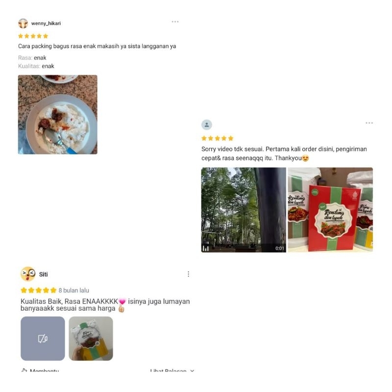 

Nafariz724 Paru Mercon Pedas Paru Sapi Oseng Balado Premium Halal