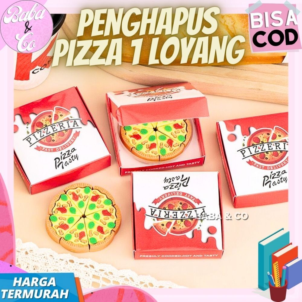 

PENGHAPUS LUCU PENGHAPUS MOTIF PIZZA LOYANG PENGHAPUS ERASER BENTUK MAKANAN PIZZA 1 LOYANG IMUT UNIK PENGHAPUS PIZZA LOYANG