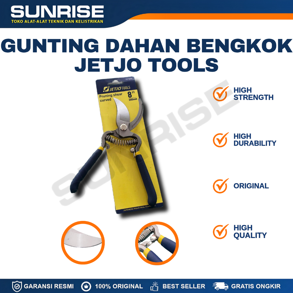 GUNTING DAHAN BENGKOK JETJO TOOLS/ALAT GUNTING DAHAN