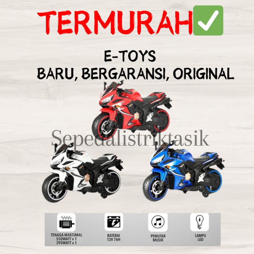 Motor Aki Pacific PT 6608 SPORT Double Warrior