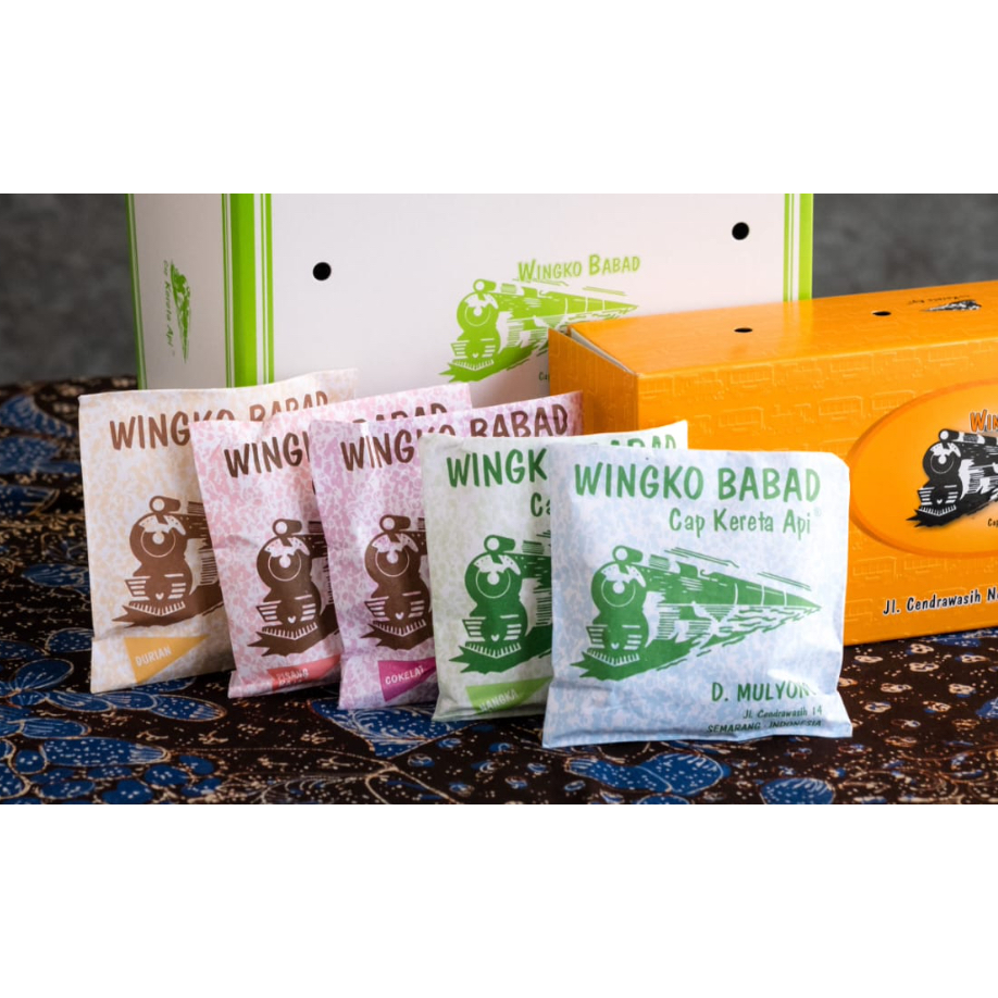 

WINGKO BABAT CAP KERETA API OLEH OLEH SEMARANG MINI PAKET
