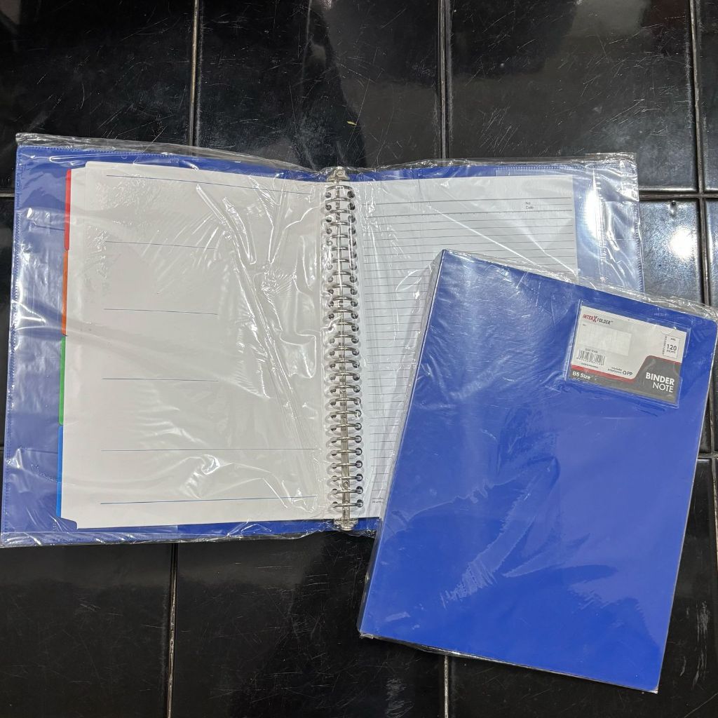 

Binder Note Buku Binder B5 Inter-X