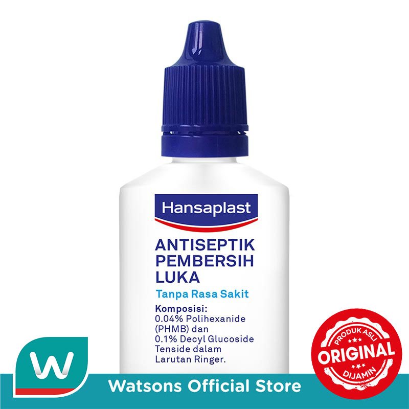 Hansaplast Antiseptik Tetes 20ml - Pembersih Luka Tanpa Rasa Perih