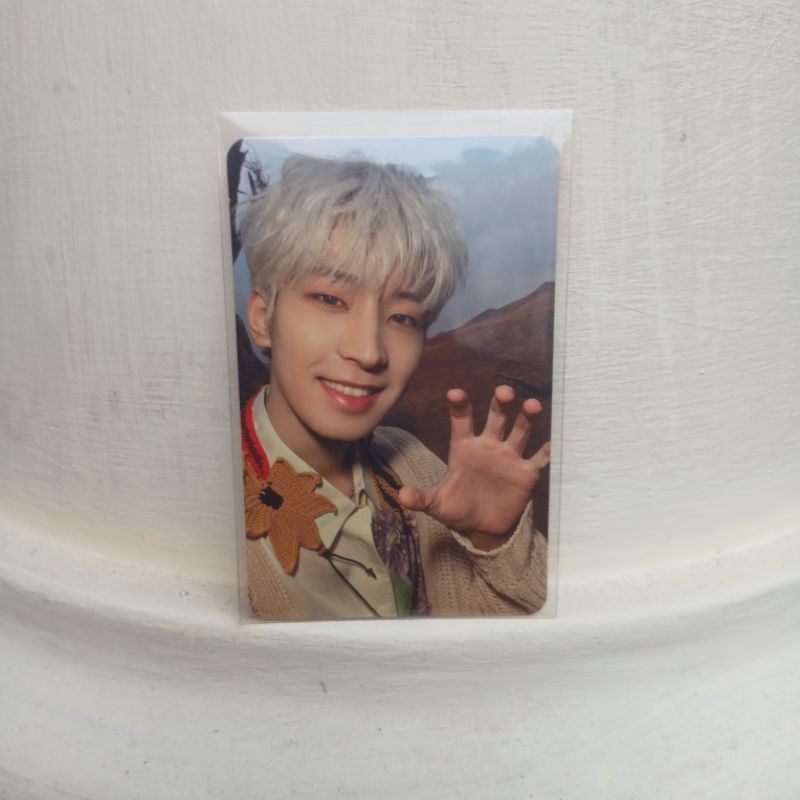 [DAMAGE] PHOTOCARD PC WONWOO SEVENTEEN OFFICIAL FACE THE SUN FTS RAY VER MAUNG