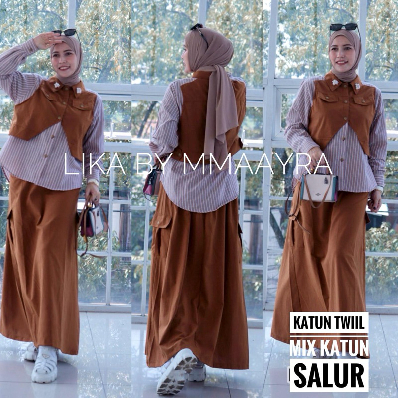 Ayesha Setelan by mmaayra original,setelan Shemma by mmaayra ORI