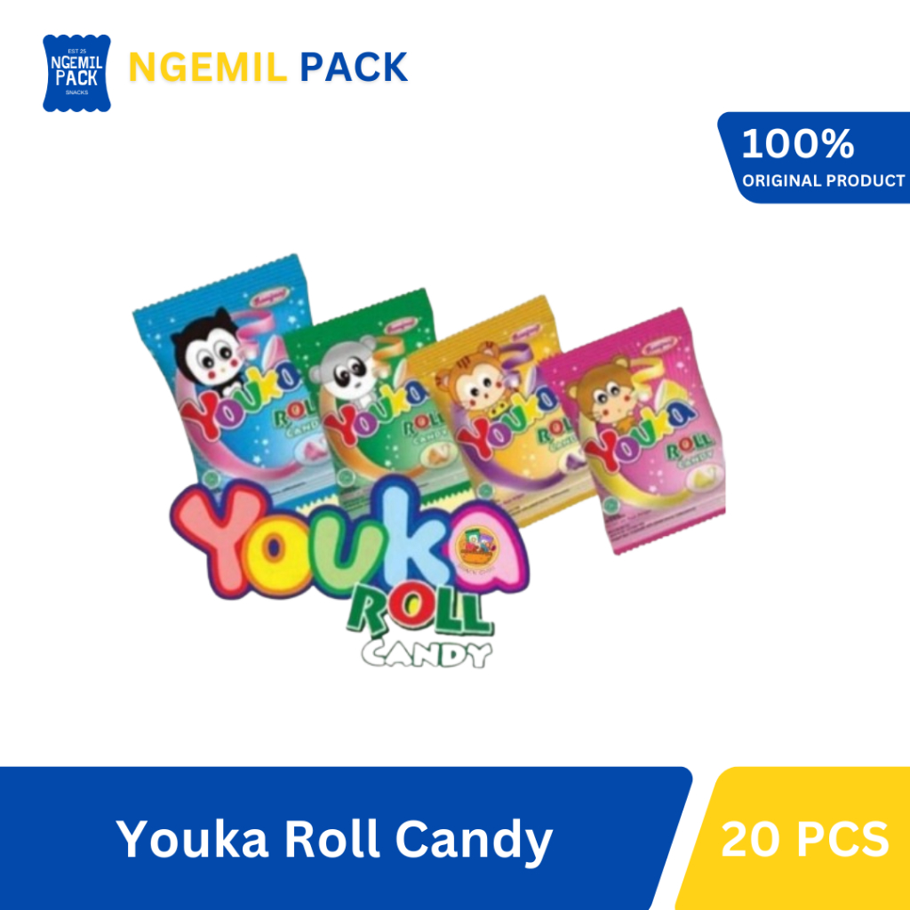 

Youka Roll Candy Varian Rasa Isi 20pcs @4.5Gr