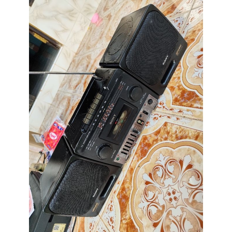 Radio Antik Jadul Vintage Merk Sharp 4000, Sanyo, Telesonic, Sony Kompo dll