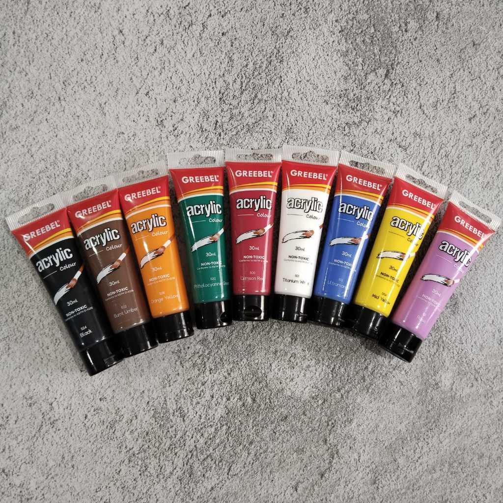 

CAT AKRILIK SATUAN 30 ML | ACRYLIC COLOUR