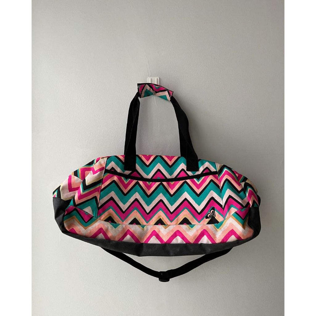 Tas travel duffle bag sports bag tas olahraga roxy
