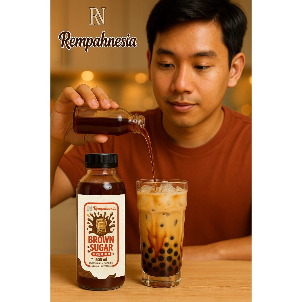 BROWN SUGAR CAIR / PREMIUM BROWN SUGAR LIQUID /  BROWN SUGAR boba drink