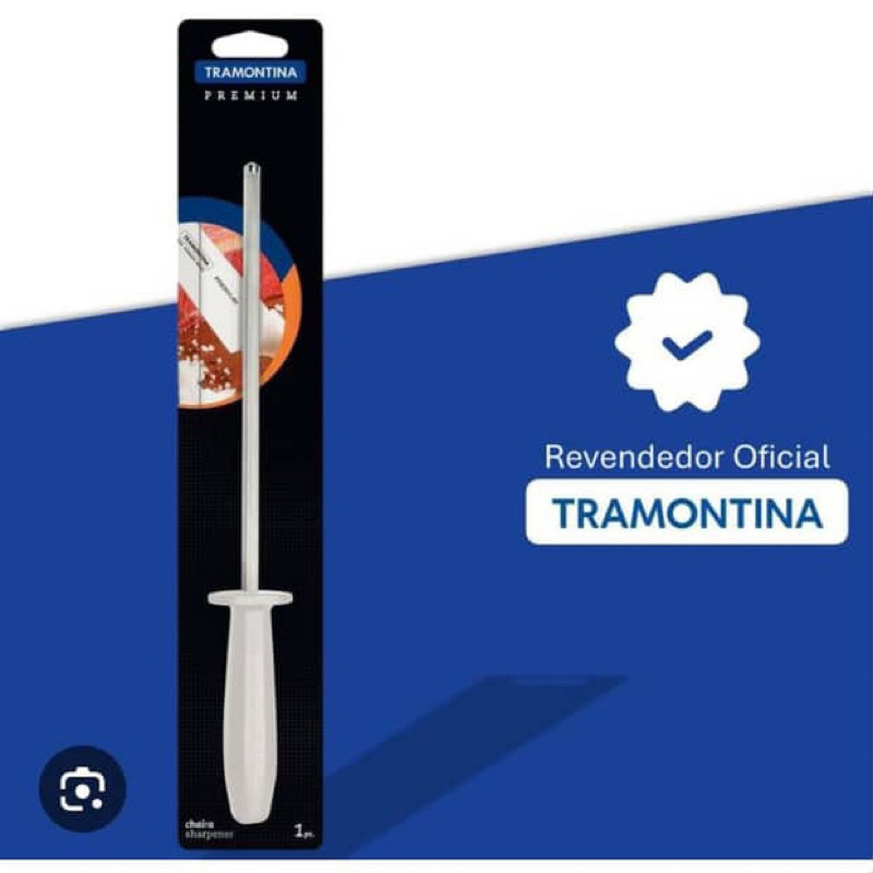 Tramontina Asahan Pisau Sharpening Steel 8” Tramontina Plenus 22969/188 / Alat Asah Pengasah / Regul