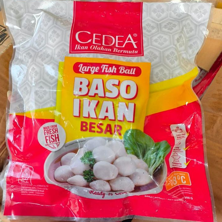 

Cedea Bakso Ikan Besar 500 Gram
