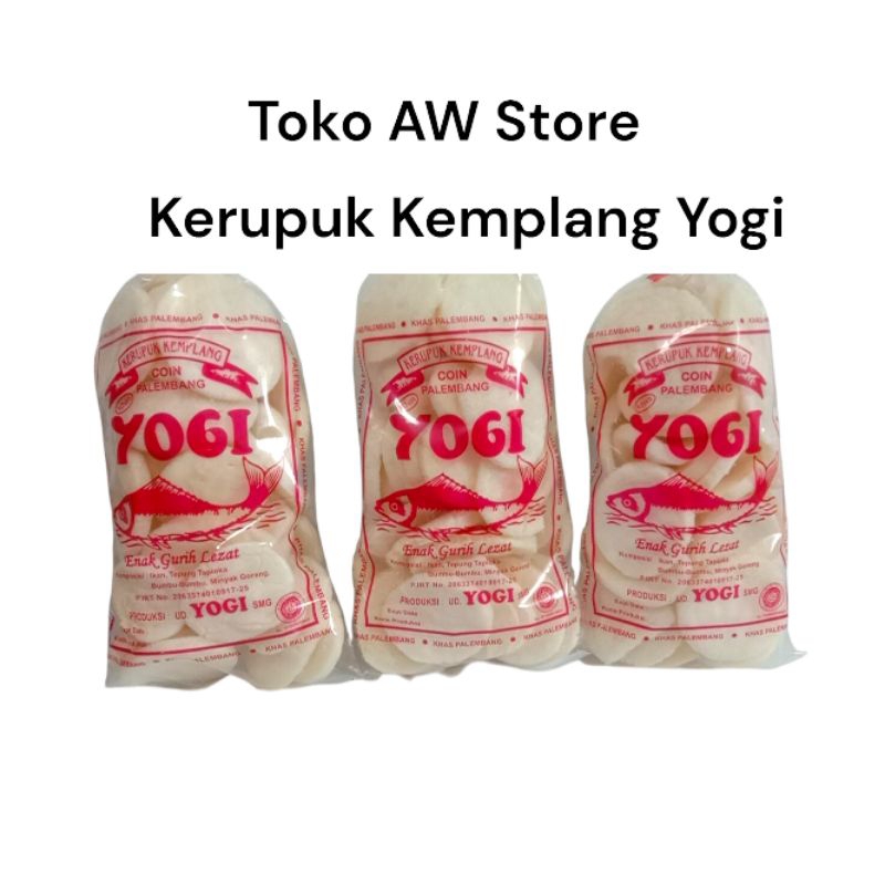 

Kerupuk Kemplang Yogi 100 gram l Makanan Snack Oleh Oleh