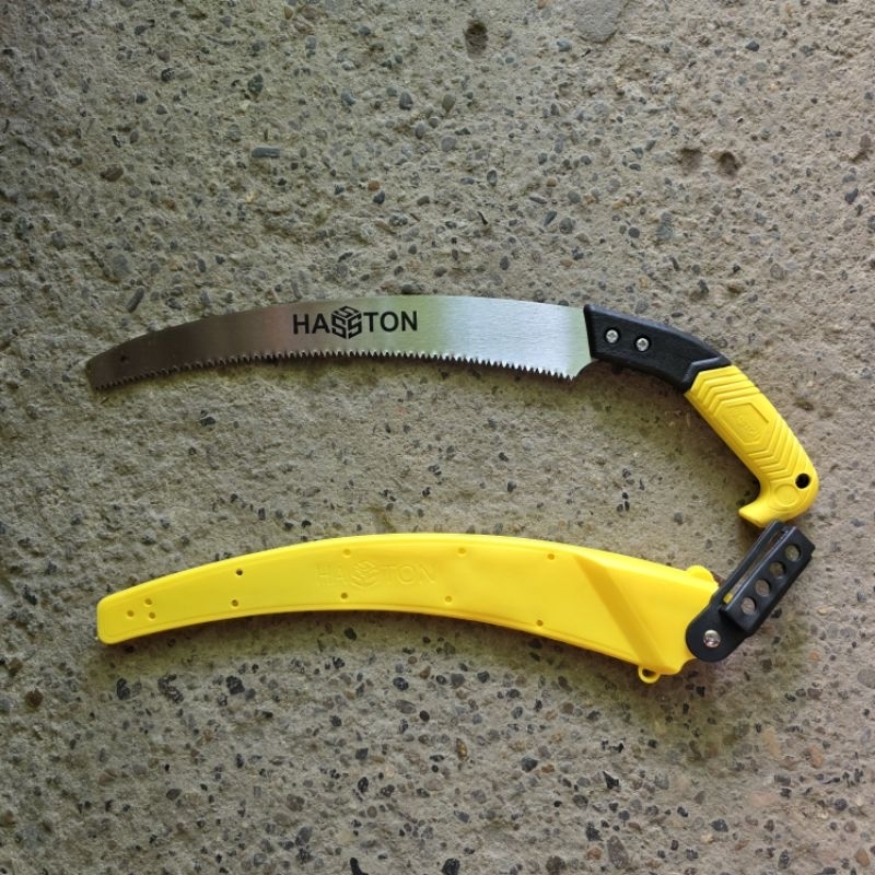 Gergaji dahan 14" samurai Hasston / Gergaji kayu ranting tangan HASSTON / Gergaji sabit / gergaji ta